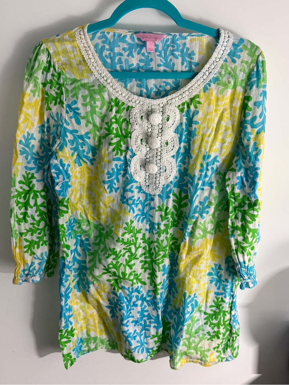 EUC Lilly Pulitzer Tunic size L